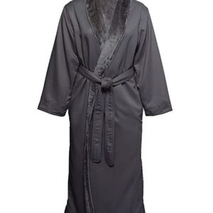 Mansfield Unisex Spa Microfiber Lined Shawl Collar Robe